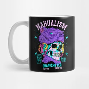 Nahualism Shapeshifter Skull Mug